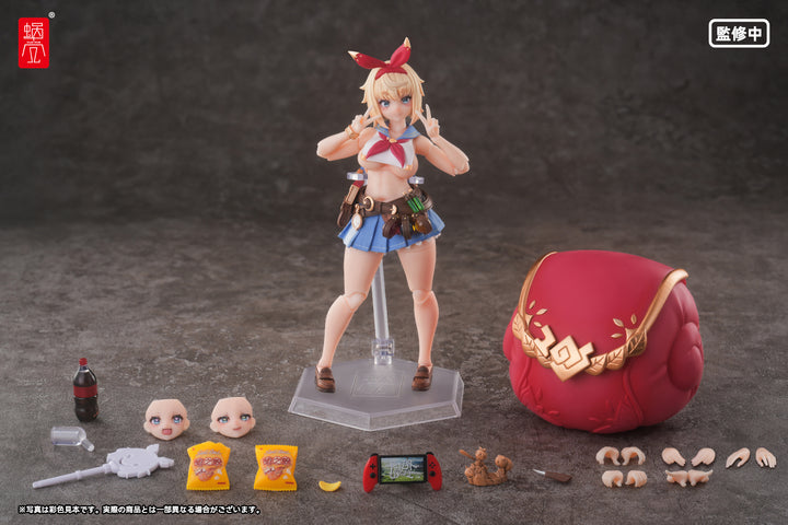 RPGEX-06 冒険者 スネイル 完成品アクションフィギュア 1/12スケール
