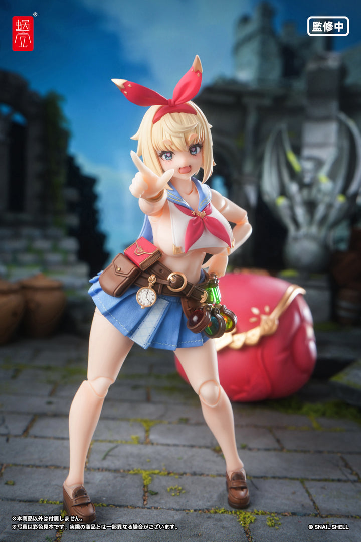 RPGEX-06 冒険者 スネイル 完成品アクションフィギュア 1/12スケール