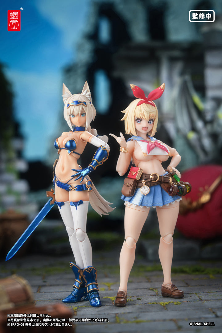 RPGEX-06 冒険者 スネイル 完成品アクションフィギュア 1/12スケール