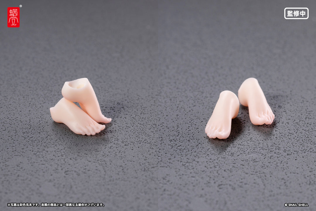 冒険者 スネイル用オプションフットパーツセット 完成品オプションパーツ 1/12スケール