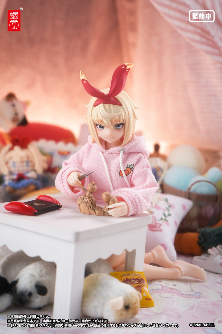 冒険者 スネイル用オプションフットパーツセット 完成品オプションパーツ 1/12スケール