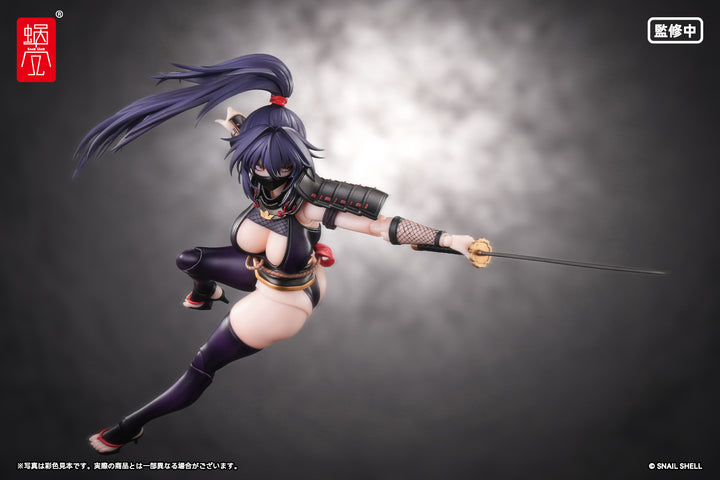 RPGEX-10 くノ一 裂風 完成品アクションフィギュア 1/12スケール