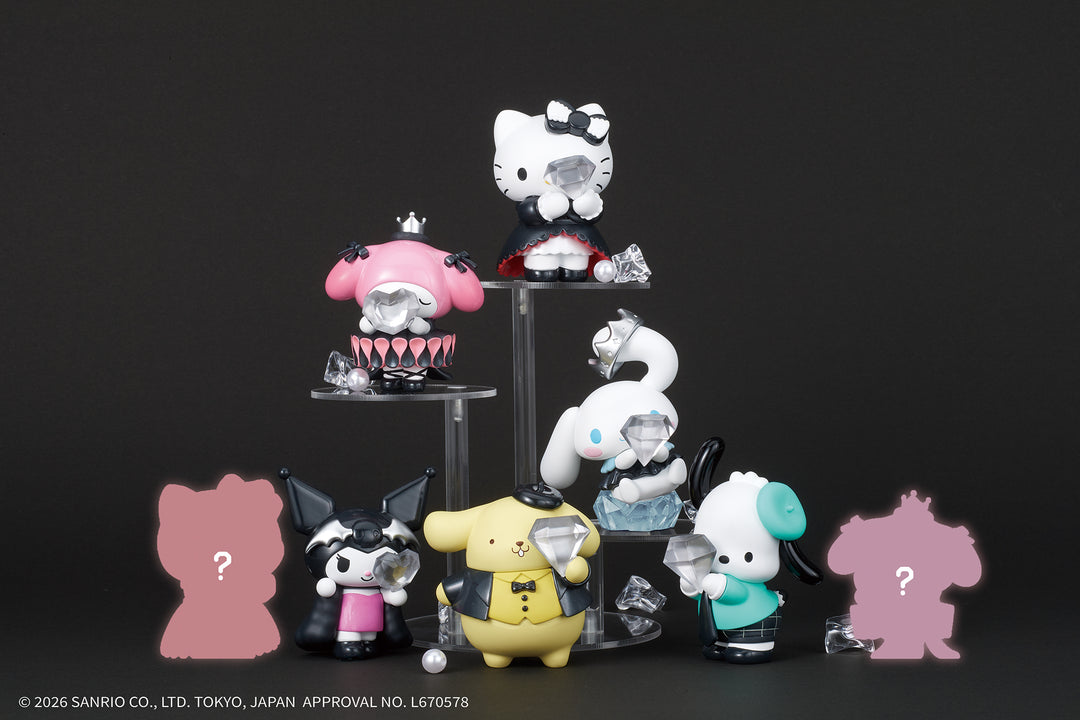 [BOX販売]PERIHAPI！ Hide ＆ Seek かくれんぼ ジュエリードレス Hello Kitty and Friends -8個入りBOX-