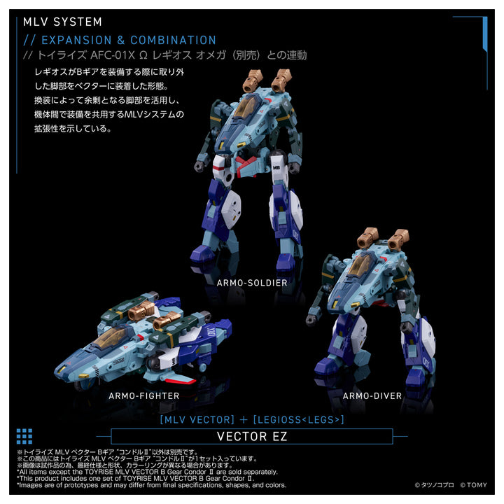 トイライズ MLV ベクター Bギア “コンドルII”