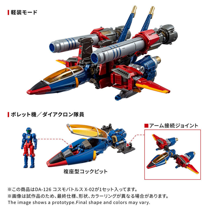 ダイアクロン DA-126 コスモバトルスX-02