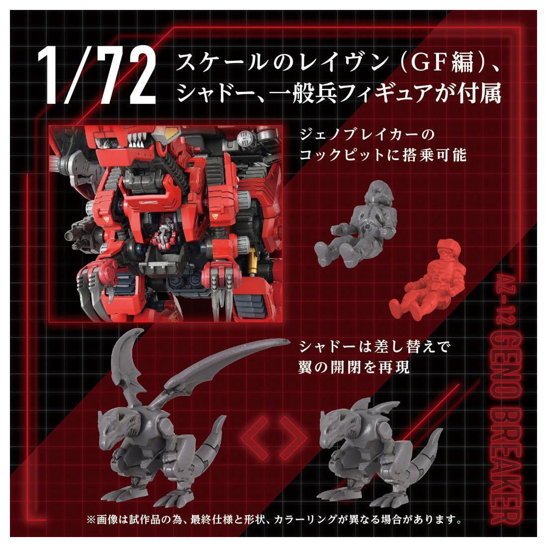 ZOIDS AZ-12 ジェノブレイカー 1/72スケール – SOOTANG HOBBY