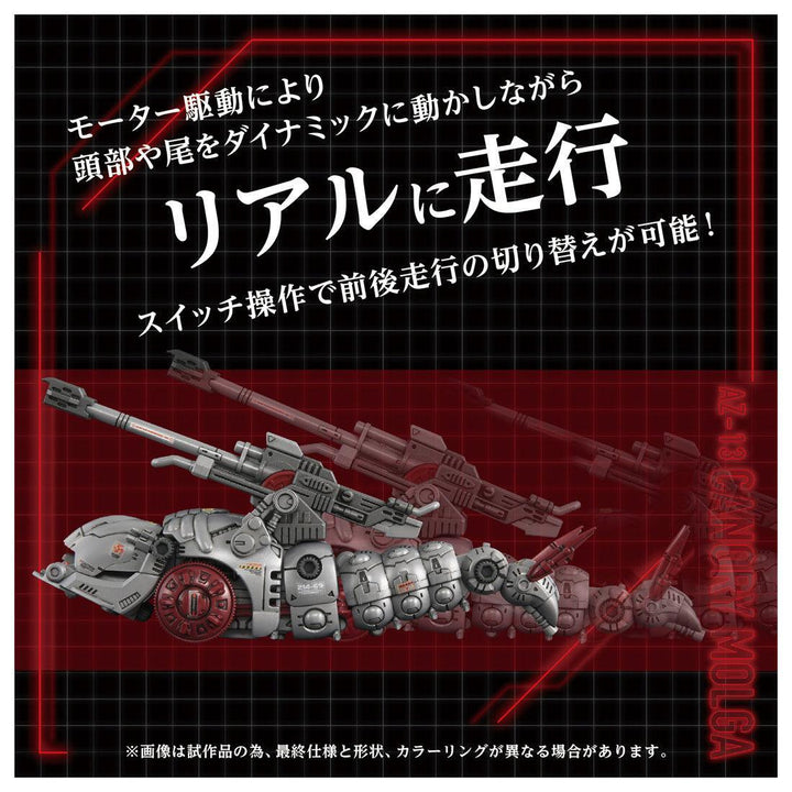ZOIDS AZ-13 キャノリーモルガ 1/72スケール