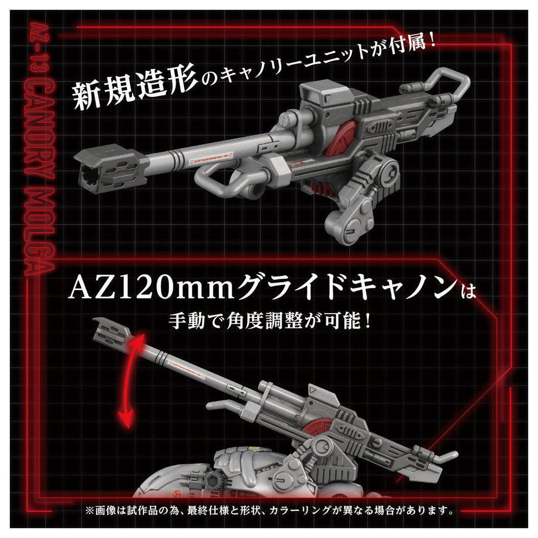 ZOIDS AZ-13 キャノリーモルガ 1/72スケール