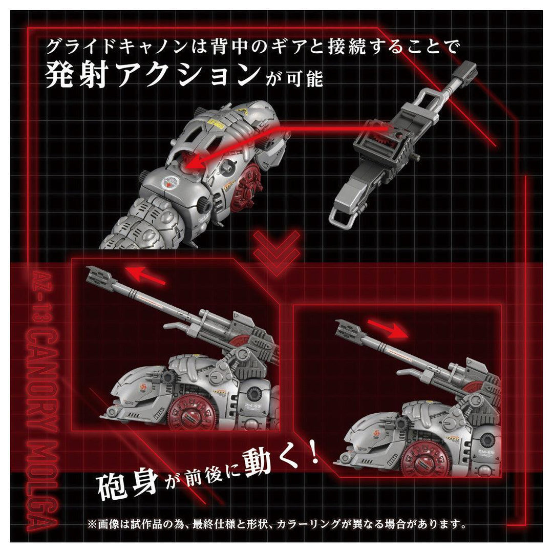 ZOIDS AZ-13 キャノリーモルガ 1/72スケール