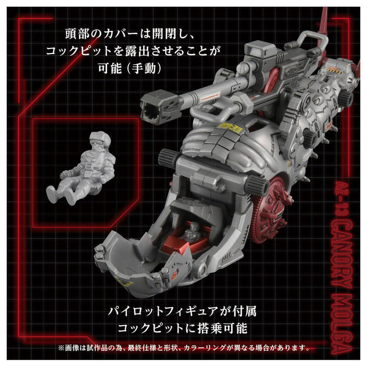 ZOIDS AZ-13 キャノリーモルガ 1/72スケール