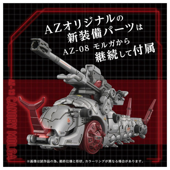 ZOIDS AZ-13 キャノリーモルガ 1/72スケール