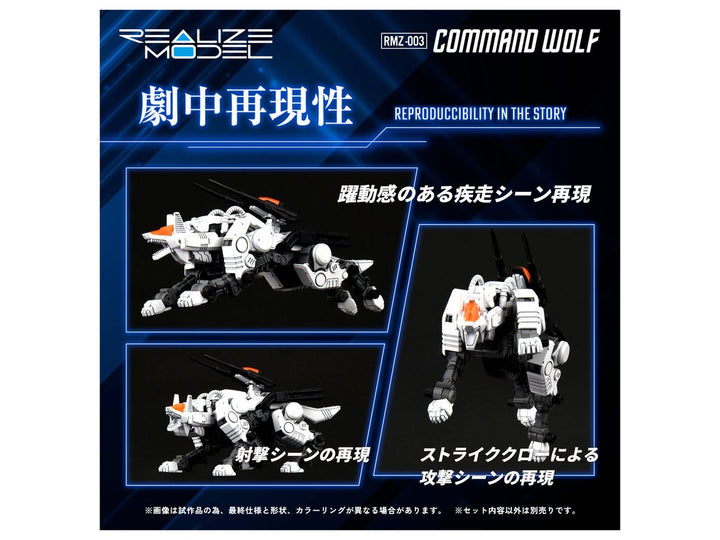 リアライズモデル RMZ-003 コマンドウルフ 1/100スケール