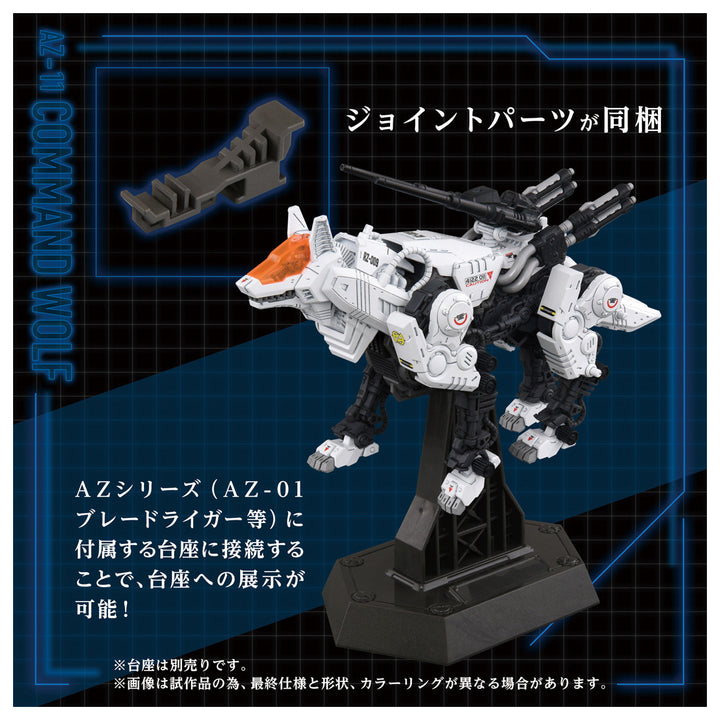 ZOIDS AZ-11 コマンドウルフ 1/72スケール
