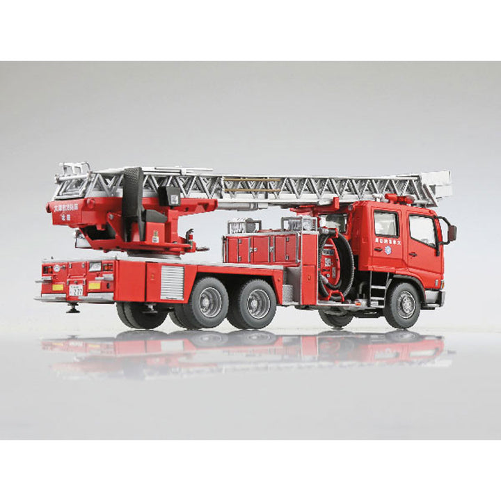 【再販】1/72 ワーキングビークル はしご付き消防車(大津市消防局　北はしご1)