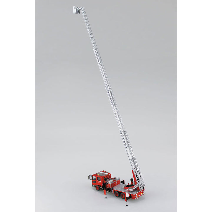 【再販】1/72 ワーキングビークル はしご付き消防車(大津市消防局　北はしご1)