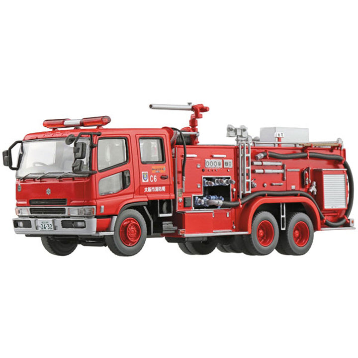 【再販】1/72 ワーキングビークル 化学消防ポンプ車(大阪市消防局　C6)