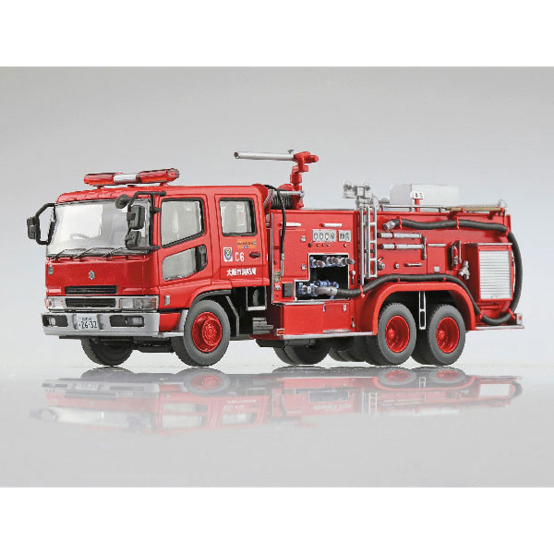 【再販】1/72 ワーキングビークル 化学消防ポンプ車(大阪市消防局　C6)