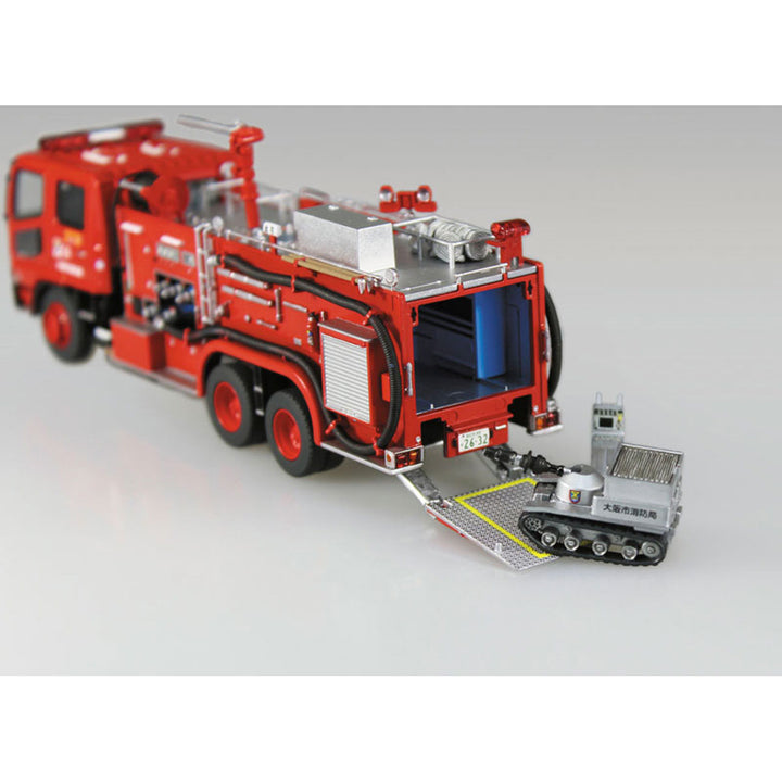 【再販】1/72 ワーキングビークル 化学消防ポンプ車(大阪市消防局　C6)