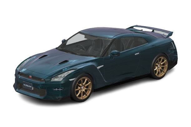 1/32 楽プラ スナップキット ニッサン R35 NISSAN GT-R 2024(ミッドナイトパープル)