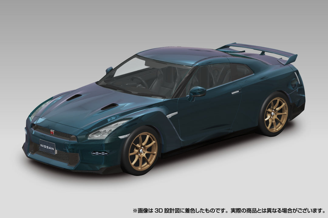 1/32 楽プラ スナップキット ニッサン R35 NISSAN GT-R 2024(ミッドナイトパープル)