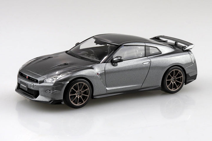 1/32 楽プラ スナップキット ニッサン R35 NISSAN GT-R 2024(ダークメタルグレー)