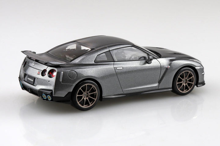 1/32 楽プラ スナップキット ニッサン R35 NISSAN GT-R 2024(ダークメタルグレー)