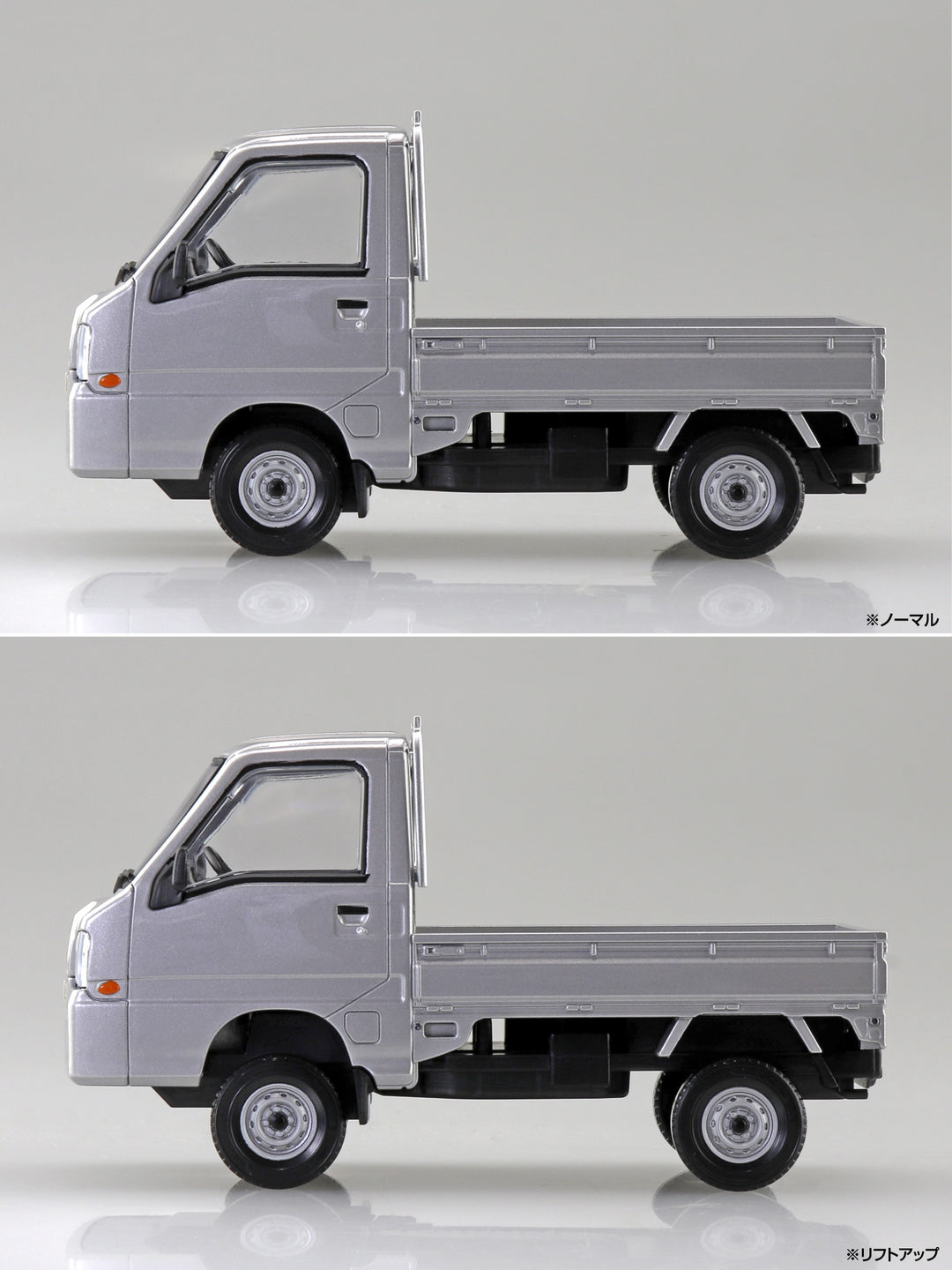 1/32 楽プラ スナップキット スバル サンバー トラック(スターリングシルバーメタリック)