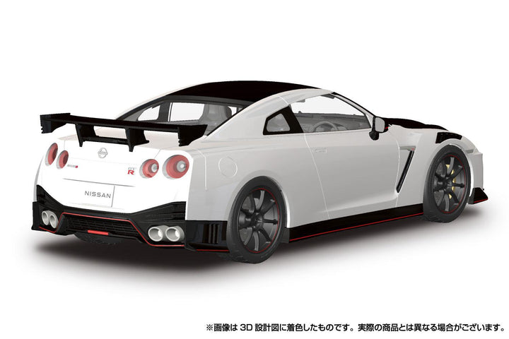 1/24 楽プラ スナップカー R35 NISSAN GT-R NISMO Special edition 2022 ブリリアントホワイトパール