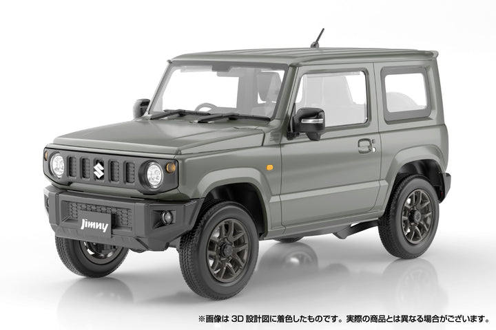 1/24 楽プラ スナップカー JB64 ジムニー 2018 ジャングルグリーン