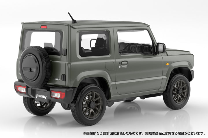 1/24 楽プラ スナップカー JB64 ジムニー 2018 ジャングルグリーン