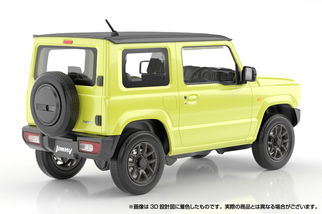 1/24 楽プラ スナップカー JB64 ジムニー 2018 キネティックイエロー