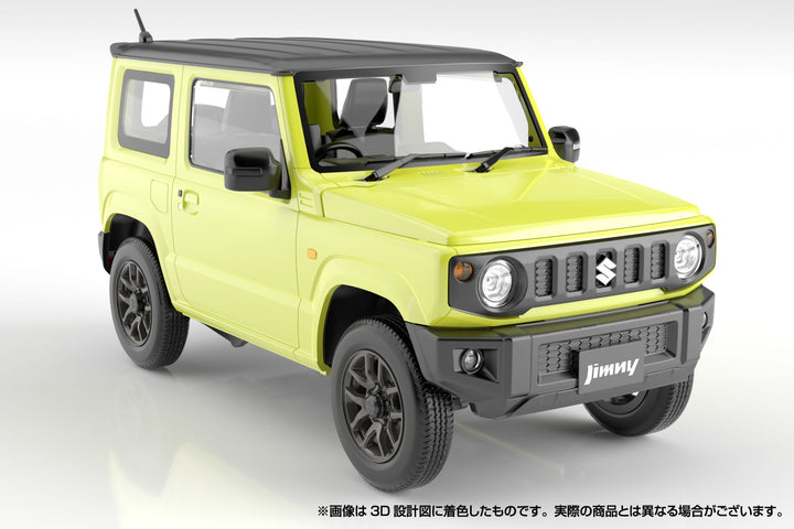 1/24 楽プラ スナップカー JB64 ジムニー 2018 キネティックイエロー
