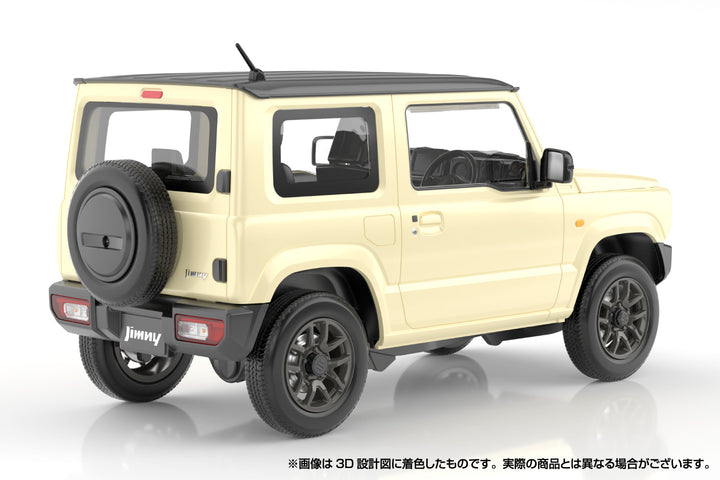 1/24 楽プラ スナップカー JB64 ジムニー 2018 シフォンアイボリーメタリック