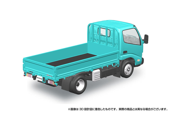 1/32 楽プラ スナップキット 日野 デュトロ 平ボデー（ターコイズ）