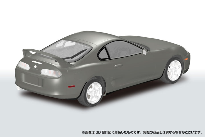 1/24 楽プラ スナップカー JZA80 スープラ 1996 グレイッシュグリーンマイカメタリック