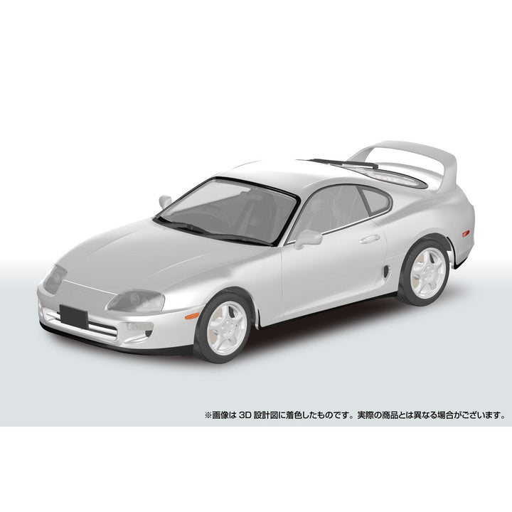 1/24 楽プラ スナップカー JZA80 スープラ 1996 スーパーホワイトⅡ