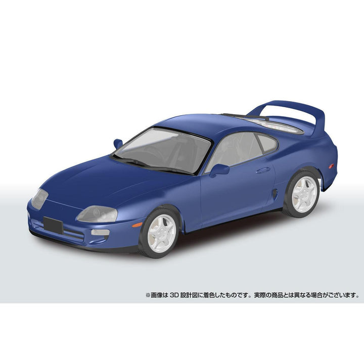1/24 楽プラ スナップカー JZA80 スープラ 1996 ブルーマイカメタリック