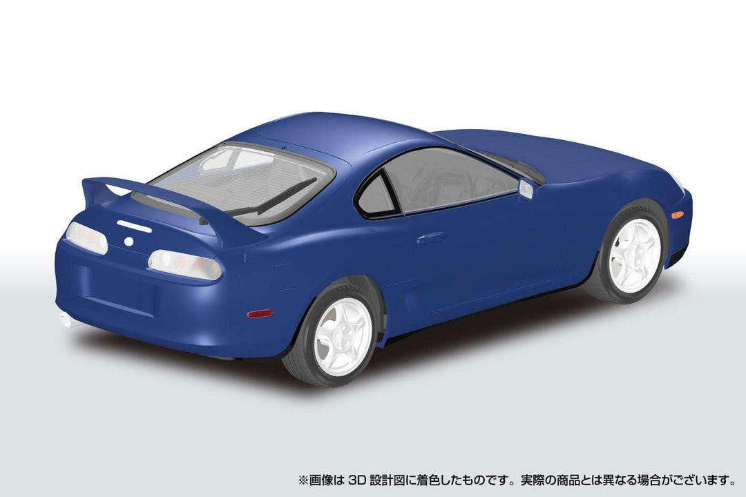 1/24 楽プラ スナップカー JZA80 スープラ 1996 ブルーマイカメタリック