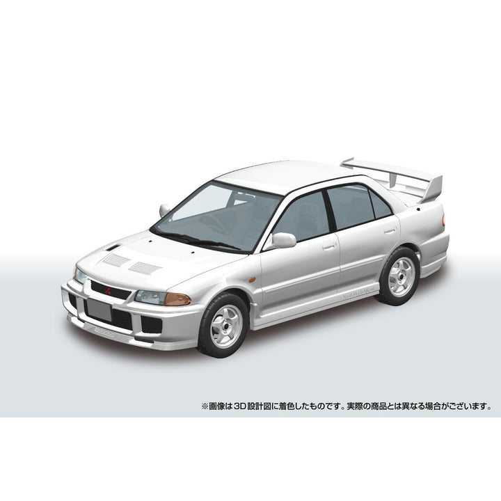 1/24 楽プラ スナップカー CE9A ランサーGSRエボリューションⅢ 1995 スコーティアホワイト