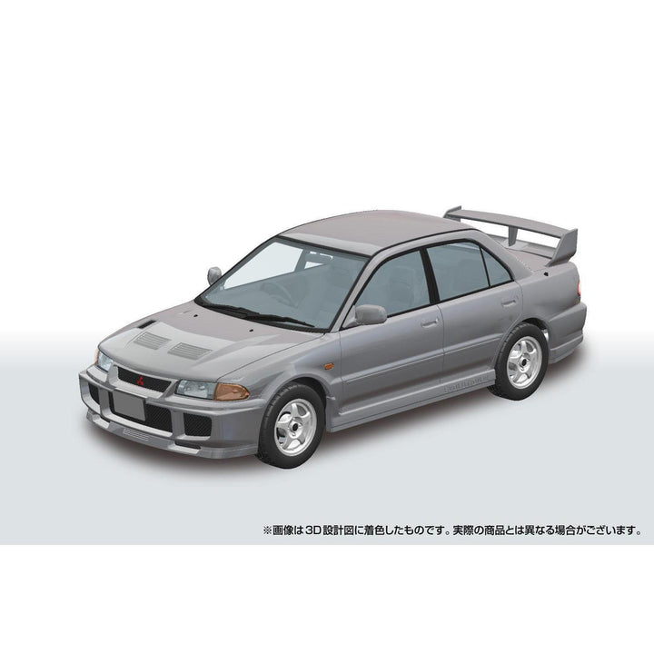 1/24 楽プラ スナップカー CE9A ランサーGSRエボリューションⅢ 1995 クイーンズシルバー