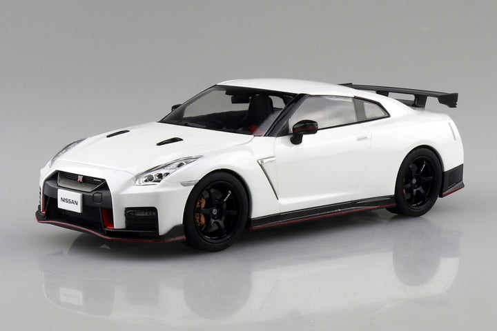1/24 楽プラ スナップカー R35 NISSAN GT-R NISMO 2017 ブリリアントホワイトパール