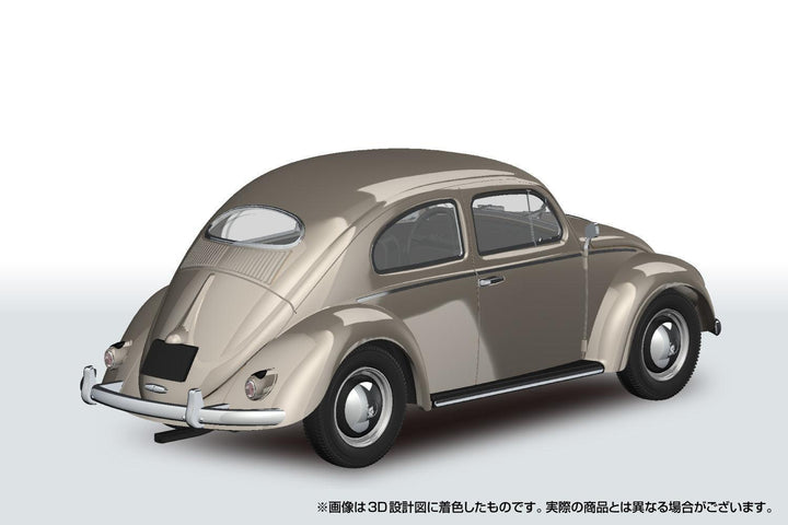 1/32 楽プラ スナップキット フォルクスワーゲン ビートル(ライトベージュ)