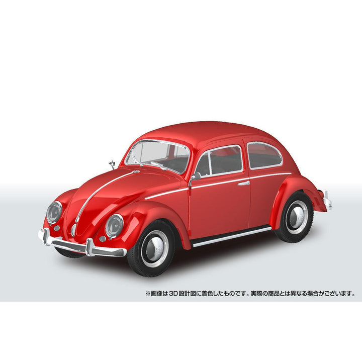 1/32 楽プラ スナップキット フォルクスワーゲン ビートル(ルビーレッド)