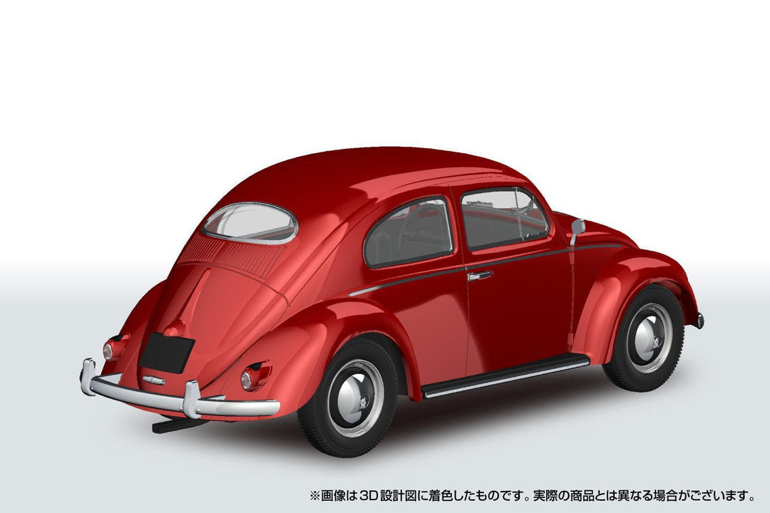 1/32 楽プラ スナップキット フォルクスワーゲン ビートル(ルビーレッド)