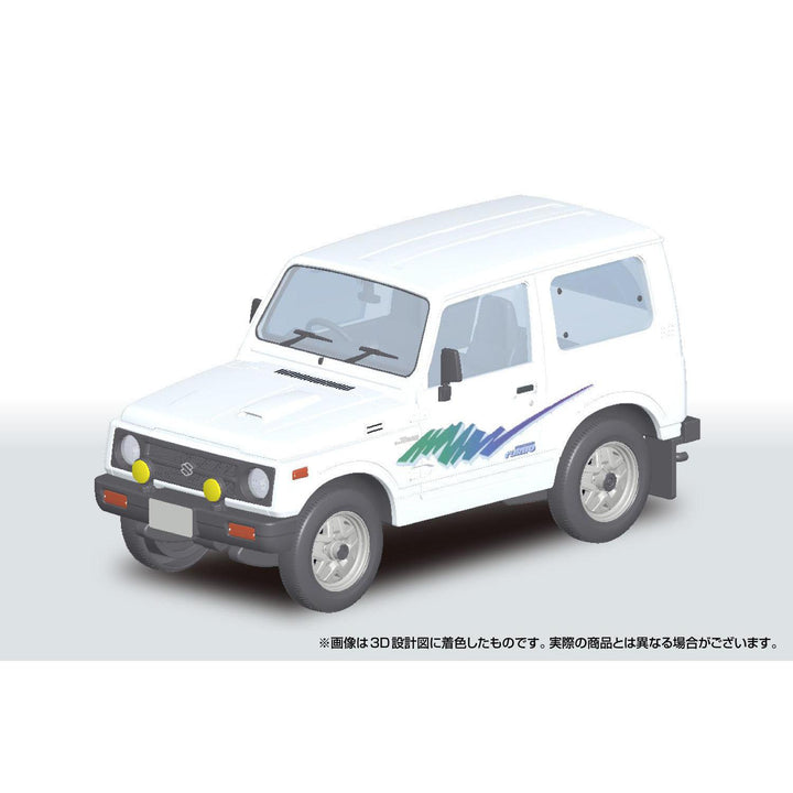 1/32 楽プラ スナップキット スズキ JA11 ジムニー(スペリアホワイト)