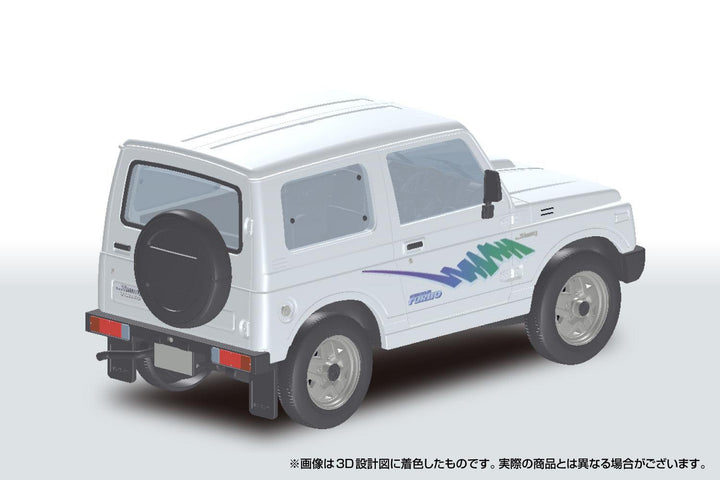 1/32 楽プラ スナップキット スズキ JA11 ジムニー(スペリアホワイト)