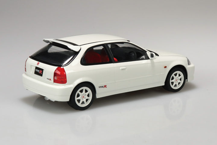 1/24 楽プラ スナップカー EK9 シビック タイプR 1997 チャンピオンシップホワイト