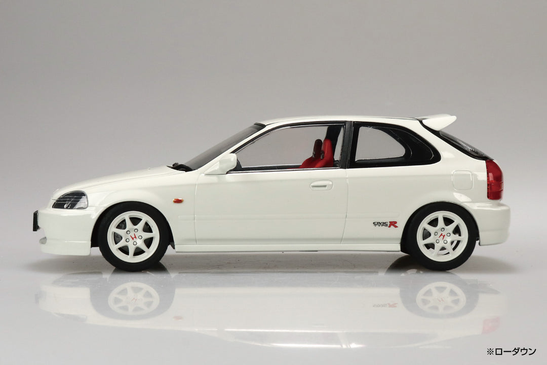 1/24 楽プラ スナップカー EK9 シビック タイプR 1997 チャンピオンシップホワイト