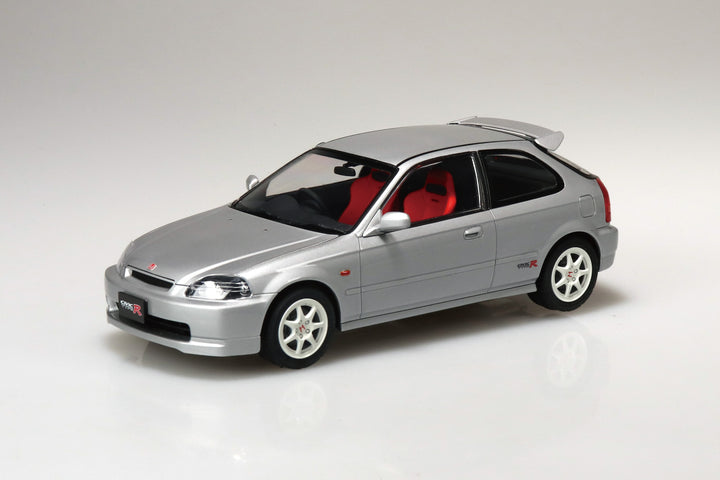 1/24 楽プラ スナップカー EK9 シビック タイプR 1997 ボーグシルバーメタリック