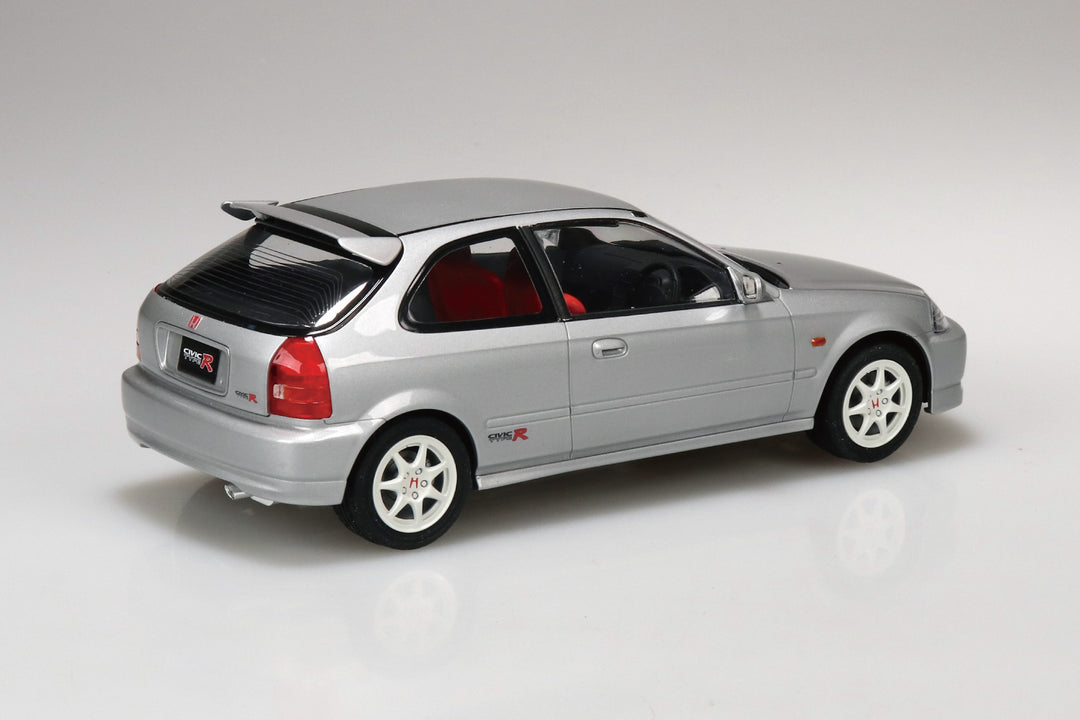 1/24 楽プラ スナップカー EK9 シビック タイプR 1997 ボーグシルバーメタリック